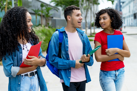 Child well-being experts say being positively connected to peers helps young people develop the tools they need to become more confident and successful. (Adobe Stock)