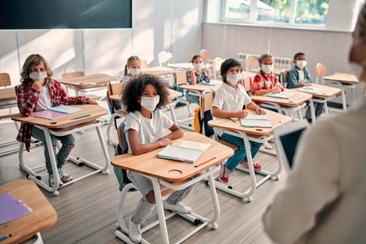 The American Heart Association recommends schools avoid overly harsh discipline as kids and families readjust to the in-person school schedule during the pandemic. (Adobe Stock)