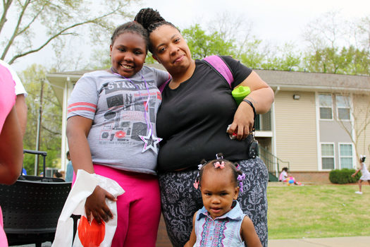 The number of moms with health coverage participating in the Magnolia Mother's Trust, a guaranteed-income program, went up by a quarter during the program. (Sarah Stripp/Springboard to Opportunities)