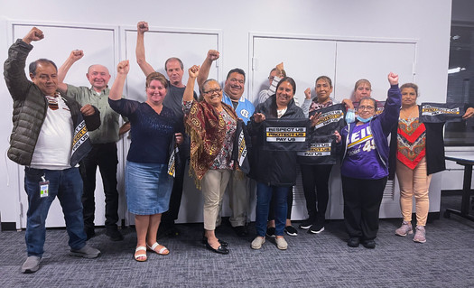 Along with wage increases, Portland janitors are ensured more COVID-19 protections from their new contract. (SEIU Local 49)