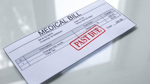 Nearly one in five Americans has an unpaid medical debt currently in collections. (Adobe Stock)<br />