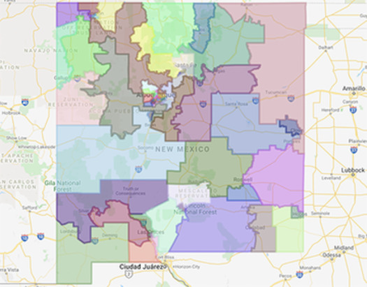 New Mexico is one of a dozen states giving residents access to the software and web tools needed to participate in 2021 redistricting. (New Mexico Legislature)