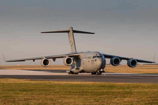 U.S. officials are using large military transports, such as C-17 Globemasters, to evacuate Americans and Afghan allies from the Kabul airport. (rebius/Adobe Stock)