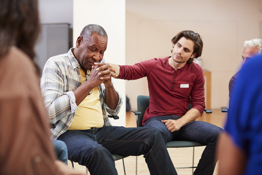 Male survivors of sexual assault sometimes feel shame or self-doubt that prevents them seeking help. (AdobeStock).