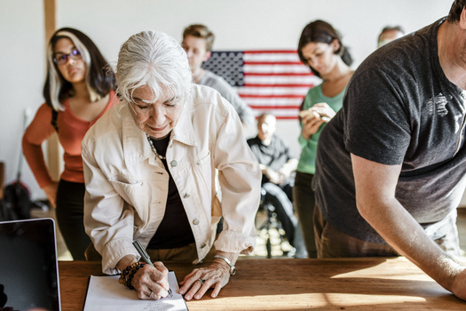 Iowa officials say 90% of state residents who are eligible to vote are currently registered. (Adobe Stock)