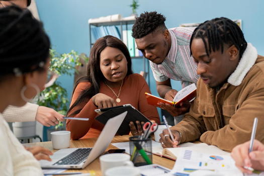 A new program will boost support services, such as child care or school counseling, for students of color taking non-degree courses for workforce readiness at community colleges in six states. (Adobe Stock)