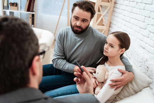 Only about 20% of children with mental-health disorders receive care from a specialized mental-health care provider, according to the American Academy for Child and Adolescent Psychiatry. (Adobe Stock)