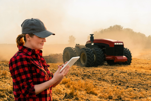 Nearly 80% of farmers do not have the option to change service providers if their connections are slow, according to a 2019 report from the United Soybean Board. (scharfsinn86/Adobe Stock)