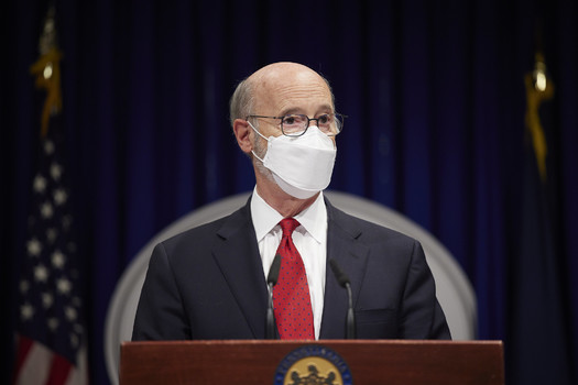 Gov. Tom Wolf already has increased the minimum wage for state employees and contractors, which is set to reach $15 an hour by July 2024. (Gov. Tom Wolf/Flickr)