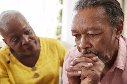 An AARP report finds that stressful life events, such as the death of a loved one or a job loss, can leave seniors more vulnerable to scams. (Monkey Business/Adobe Stock)