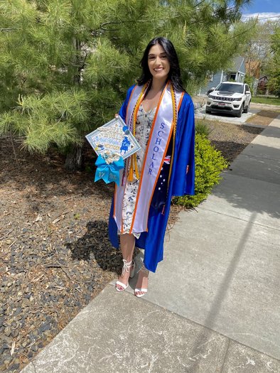 Ivy Smith, who was part of the foster care system, recieved her undergraduate degree from Boise State University in 2020. (Ivy Smith)