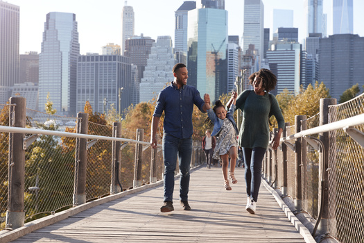 The expensive costs of child care in New York create economic hardship for some families, according to a report from the Children's Agenda. (Adobe Stock)