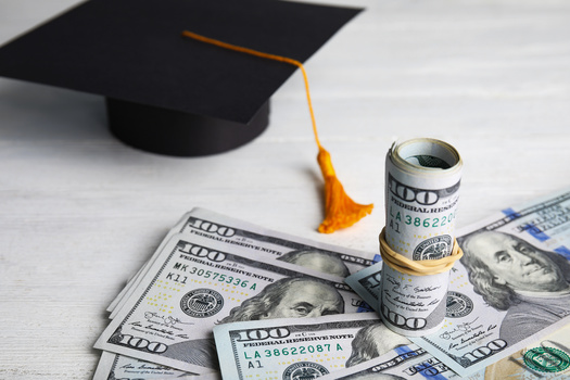 Idaho student-loan borrowers have an average of about $32,000 in public and private education debt. (New Africa/Adobe Stock)