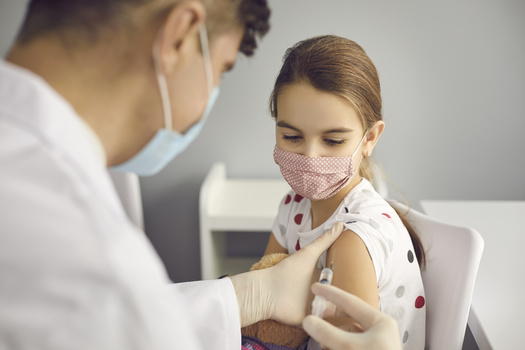 The rate of flu shots administered was up in 2020, but down for children younger than four. (Studio Romantic/Adobe Stock)
