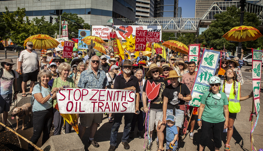 Zenith Energy's facility is in Northwest Portland, with oil coming in by rail through the northern part of the city. (Rick Rappaport)