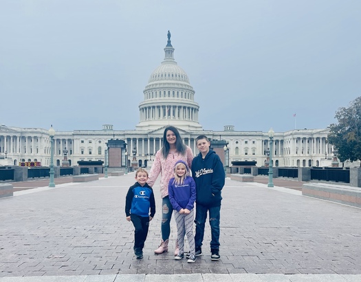 West Virginia organizer JoAnna Vance says the Child Tax Credit helped her pay off medical bills from her children's pediatric visits. (Provided by JoAnna Vance)