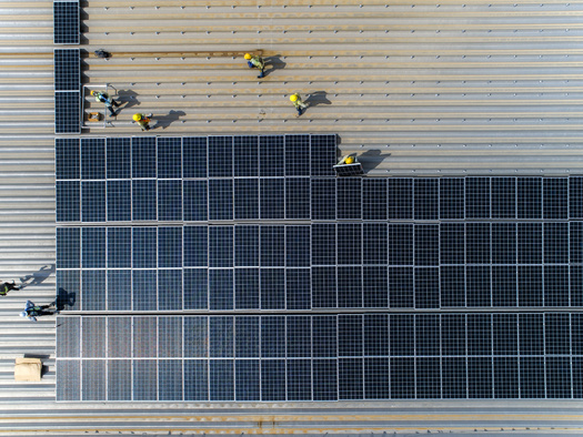 New York City has set a goal of 100 megawatts of solar capacity on public buildings by 2025. (Adobe Stock)