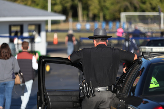 Other policy recommendations in the report include mandating that officers complete 40 hours of racial bias and youth-specific training prior to interacting with students. (Adobe Stock)