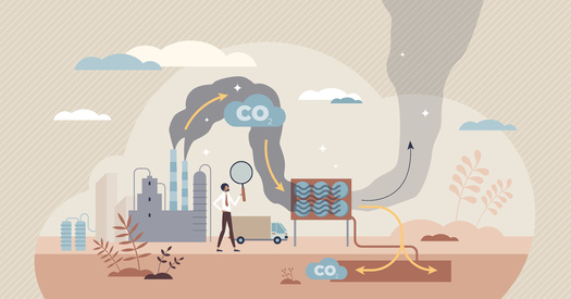 Those who question the environmental benefits of carbon capture and storage say the process would expend even more energy just to operate. (Adobe Stock)