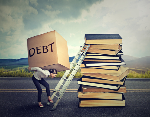According to the state, 4 million California students owe a total of $147 billion in student debt. A new state program aims to help new students reduce that debt through public service. (Pathdoc/Adobe Stock)