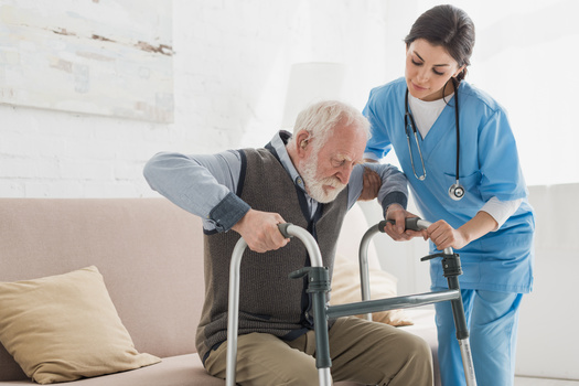 In 2020, 42% of New York's direct care workers lived in or near poverty. (Adobe Stock)
