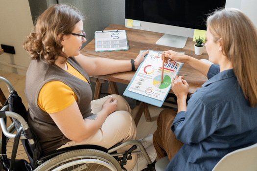 Iowa lawmakers are being asked to make a host of investments, including tax cuts for direct support professionals, to ensure that people living with disabilities have more access to caregivers. (Adobe Stock)
