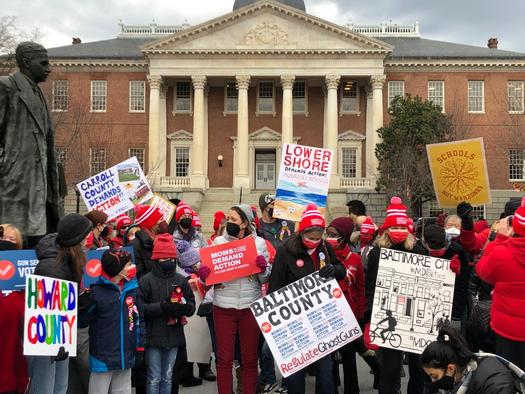 Melissa Ladd of Maryland Moms Demand Action says soon-to-be-introduced legislation would lead to a ban on 