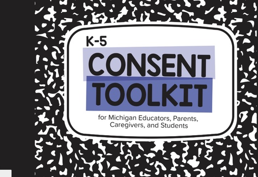 A new Consent Toolkit has tips for educators, caregivers and parents, for instance, how to respond if a student discloses that they've experienced sexual violence. (Bailey Krestakos/Michigan Organization on Adolescent Sexual Health)
