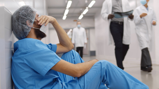 While Iowans absorb competing rhetoric surrounding vaccines and mask mandates, some health-care workers say they're seeing death rates higher than they have. They say that's why it's important to keep urging preventive steps against COVID-19. (Adobe Stock)
