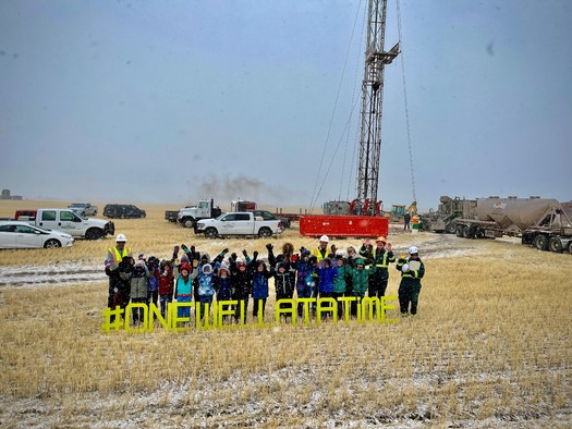 The Well Done Foundation brought northern Montana schools kids out for its first capping in 2021. (Well Done Foundation)
