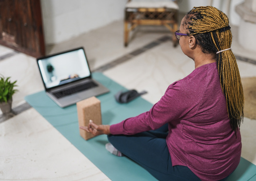 AARP Wyoming's Virtual Fitness Program is free, open to the public, and you don't have to be an AARP member to participate. (Adobe Stock)