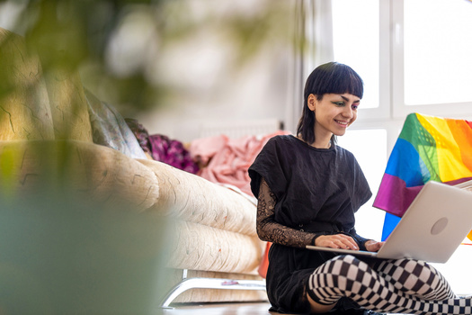 A recent study found as many as three-quarters of trans youths are depressed, but gender-affirming care has been proven to reduce that number. (pikselstock/Adobe Stock)