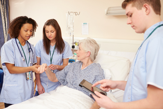 An influx of nursing students could help cover the shortage of health-care workers across Oregon. (Monkey Business/Adobe Stock)