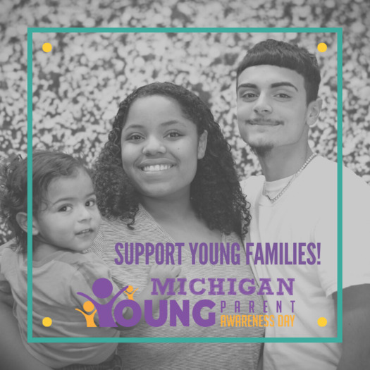 Young women who give birth while attending community college are 65% less likely to complete their degree, prompting groups to help more young parents achieve their personal goals. (Michigan Organization on Adolescent Sexual Health)