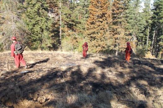 The Washington State Department of Natural Resources has partnered with Naselle Youth Camp on assistance during wildfire season. (dcyf.wa.gov)