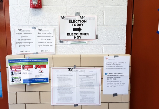 Early, in-person voting is slated to start Apr. 5 for the May 3 Ohio primary election. (Tim Evanson/Flickr)