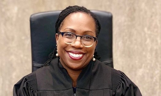 If confirmed, Judge Ketanji Brown Jackson would fill the U.S. Supreme Court vacancy created by Justice Stephen Breyer's retirement. (H2rty/Wikimedia Commons)