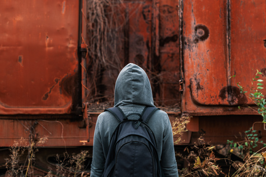 In a survey of former foster youths, 37% of 21-year-olds reported having experienced homelessness. (AdobeStock)