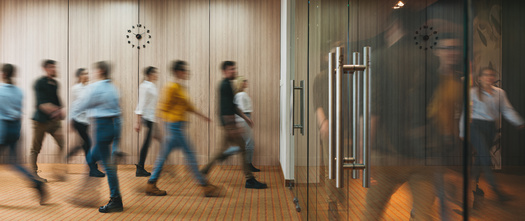 A survey from The American Psychological Association finds that the return to in-person interactions makes about half of adults uneasy. (Leonidkos/Adobestock)