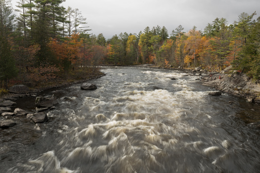 The Penobscot River is one of the ancestral rivers in which the Penobscot Nation has fought to keep water rights. (kellyvandellen/Adobe Stock)