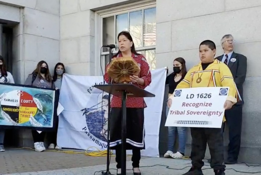 Maine's Passamaquoddy Tribe at Pleasant Point has been facing high levels of toxic chemicals in their drinking water for decades. (Wabanaki Alliance)