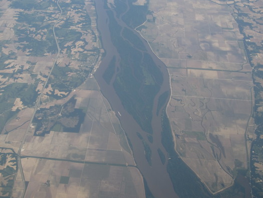 The Mississippi River either borders or cuts through 10 states, including Missouri. (Kend Lund/Flickr)