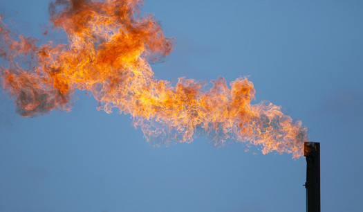 Venting, flaring and leaks waste $275 million worth of natural gas per year in New Mexico, depriving the state of more than $40 million in royalties and tax revenue, according to the Environmental Defense Fund. (nasa.gov)