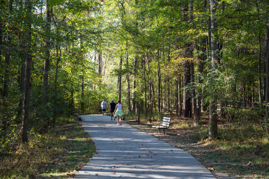 According to the Indiana Department of Natural Resources, 94% of Hoosiers live within five miles of a pedestrian trail. (Adobe Stock)