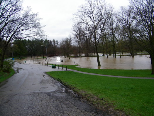 The latest report from the Intergovernmental Panel on Climate Change notes that without drastic action, impacts from severe storms and flooding will continue to worsen. (Cory Seeman/Adobe Stock)