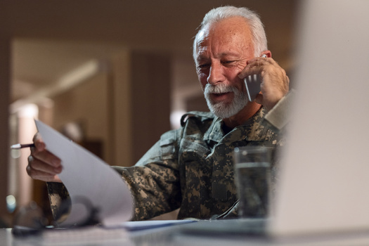 AARP says Ohio's 864,923 military veterans and active-duty service members are at heightened risk of being targeted by scammers. (Adobe Stock)