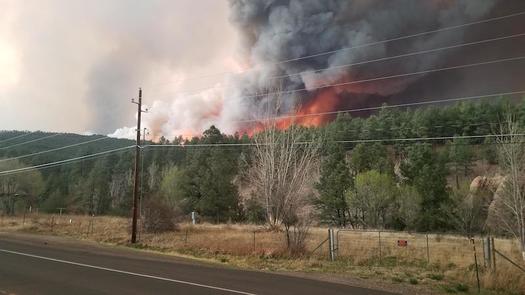 In New Mexico, where major wildfires continue to burn, Gov. Michelle Lujan Grisham has warned residents to be ready for evacuations all summer because of strong winds, higher temperatures fueled by climate change, and no significant precipitation on the horizon. (Wikipedia)