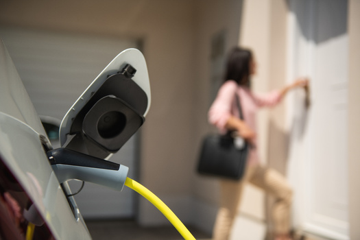 The utility company Consumers Energy has a program to reward consumers who charge electric vehicles during off-peak hours. (TheSupporter/Adobe Stock)