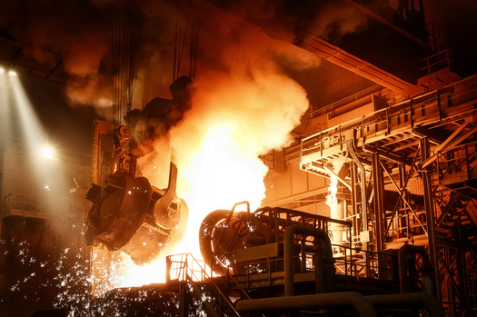 According to the American Iron and Steel Institute, Virginia's steel industry generates nearly $2.7 billion in output annually. (Adobe Stock)