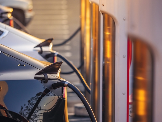 Arizona and other states are slated to receive billions of federal dollars over the next five years to build a network of electric-vehicle charging stations. (hogoboom/Adobe Stock)